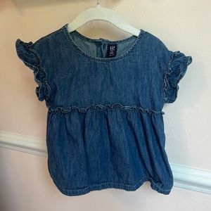 Girls Jean style shirt